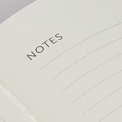 Pages de notes