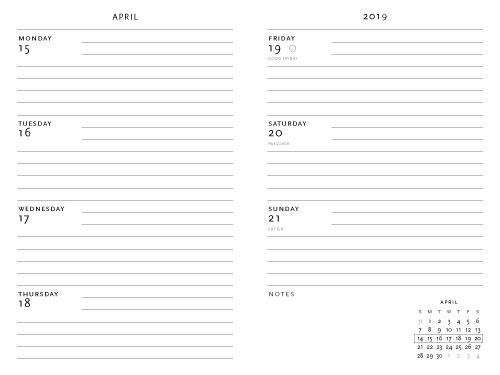 | Midi Woche für Woche horizontal Dezember 2020 Juli 2019 Paperblanks 18-Monats-Planer & Kalender mit Flexi-Softcover Blühende Poesie 180 x 130 mm 