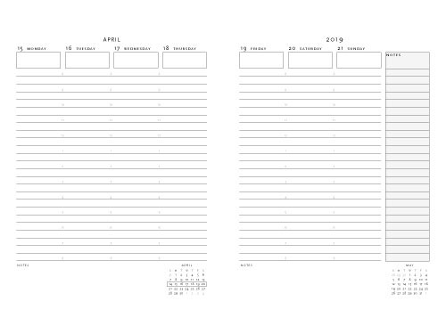 Agenda 2024 PAPERBLANKS Sangorski & Sutcliffe - Midi - 130×180mm